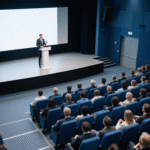 Giving speech