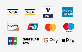 Credit cards Pay with cards